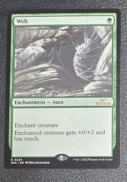 Web (Modern Frame) 30th Anniversary Edition Regular MTG NM Magic Card - Image 1