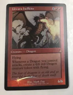 Utvara Hellkite (Retro Frame) Ravnica Remastered Foil - Image 1