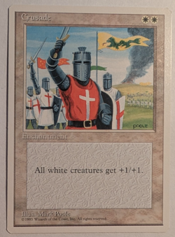 MtG - Crusade - 4th Edition - BANNED - NM/LP+ - Image 1