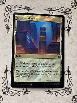 Command Tower (Surge Foil) Commander: Teenage Mutant Ninja Turtles Foil - Image 1