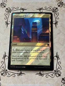 Command Tower (Surge Foil) Commander: Teenage Mutant Ninja Turtles Foil - Image 2
