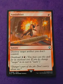 Commander: FINAL FANTASY #298 Vandalblast FIC MTG - Image 1