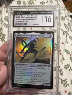 CGC 10 Spider-Slayer, Hatred Honed Marvel's Spider-Man Foil - Image 1