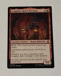 MTG Longshot, Rebel Bowman - Avatar: The Last Airbender: Eternal-Legal LP - Image 1