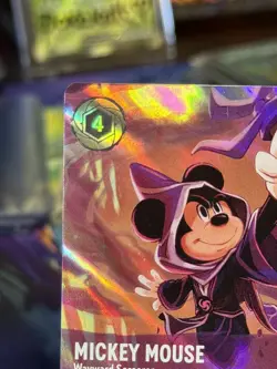 Lorcana Mickey Mouse - Wayward Sorcerer - 208/204 - Enchanted - Holofoil - Image 5