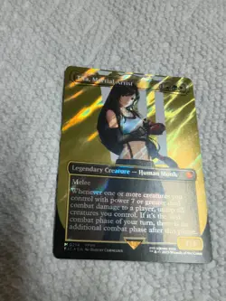Tifa, Martial Artist (Borderless) (Surge Foil) Commander: Final Fantasy Foil - Image 1
