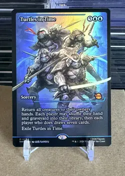 MTG Turtles in Time #0284 Foil Showcase M Teenage Mutant Ninja Turtles (TMT) - Image 1