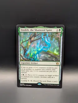 MTG - Ozolith, the Shattered Spire - Legendary Artifact - MOM #198 - Rare - Image 1