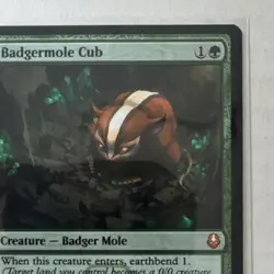 Magic: The Gathering Badgermole Cub Avatar: The Last Airbender - Image 4