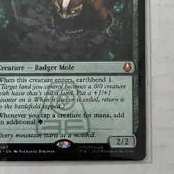 Magic: The Gathering Badgermole Cub Avatar: The Last Airbender - Image 5