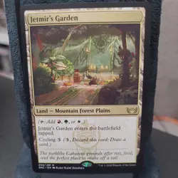 x1 Jetmir's Garden R MTG Streets of New Capenna NM Near Mint English Tri-Land - Image 1