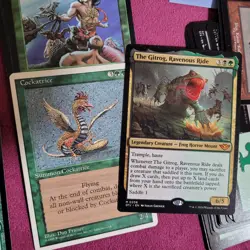Fun Combos OLDSCHOOL MTG - Custom Commander Deck *DEATHTOUCH Forced Ride Blocks* - Image 2