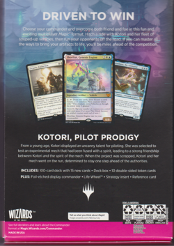 Magic the Gathering Kamigawa: Neon Dynasty Commander Deck - Buckle Up 195166105352 - Image 2