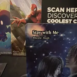 Stay With Me (Rhystic Study) - NON-FOIL - Final Fantasy - MTG - Near Mint M0031 - Image 2