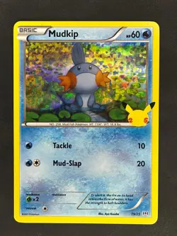 MUDKIP 19/25 MCDONALD'S COLLECTION 2021 POKEMON HOLO HP - Image 1