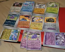 500 Reverse Holo Lot Pokemon 151 Gengar Mewtwo Vaporeon Metapod Snorlax Gyarados - Image 1