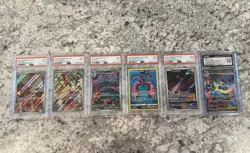 Pokemon TCG 6 Card Lot - Drowzee, Baxcalibur, Gloom, Moltres, Lucario PSA CGC 10 - Image 1