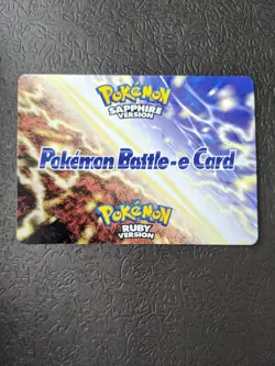 Pokemon Battle-e Card - Lady Astrid - Pokemon Ruby/Sapphire e-Reader Card - Image 2