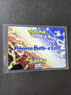 Pokemon Battle-e Card - Lady Astrid - Pokemon Ruby/Sapphire e-Reader Card - Image 4