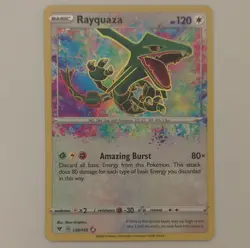 Pokemon TCG Rayquaza | AMAZING RARE HOLO | Swsh: Vivid Voltage 138/185 | NM/M - Image 1