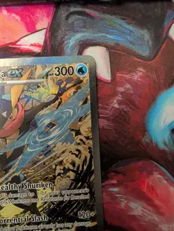 Greninja ex SVP132 Pokemon Scarlet & Violet Black Star Promo Pokemon TCG NM - Image 4