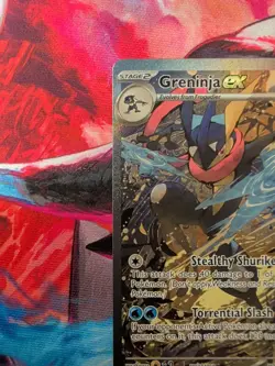 Greninja ex SVP132 Pokemon Scarlet & Violet Black Star Promo Pokemon TCG NM - Image 5