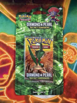 Pokemon Diamond & Pearl Secret Wonders Blister Pack Gallade Art NEW Sealed - Image 1