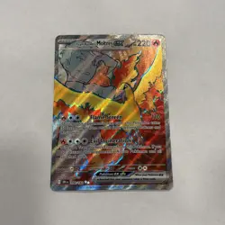 2025 Pokemon SV Destined Rivals Team Rocket's Moltres ex #208/182 - Image 1