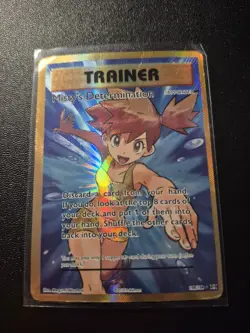 Pokemon Misty's Determination108/108 Evolutions Full Art HEAVILY PLAYED SEE PICS - Image 1