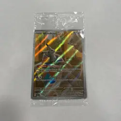SEALED Pokemon Mimikyu SVP 075 Paldean Fates Black Star Promo NM - Image 1