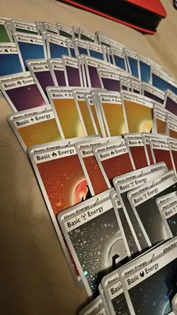 Pokemon Lot Of 130+ Holo Energy Cards NM 151 Cosmos - Image 3