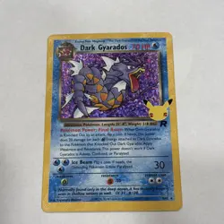 Dark Gyarados 8/82 Pokemon Celebrations: Classic Collection Holo (Near Mint) NM1 - Image 1