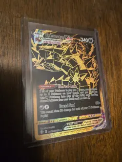 Pokemon TCG Eternatus VMAX SV122/SV122 Shining Fates Gold Secret Rare Full Art - Image 1