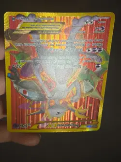 Pokemon Mewtwo EX Secret Rare Full Art Breakthrough 164/162 - Image 3