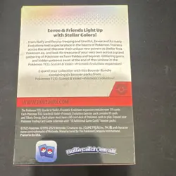 Pokemon Scarlet & Violet Prismatic Evolutions Booster Bundle 6 Packs Eevee - Image 3