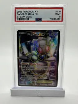 2016 Pokemon XY Magearna EX 110/114 Steam Siege MT PSA 9 - Image 1