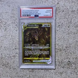 Giratina Vstar GG69/GG70 Crown Zenith Secret Rare Gold Pokemon PSA 10 GEM MINT - Image 1