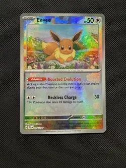 Pokemon TCG Eevee 074/131 (Poke Ball Pattern) Sv: Prismatic Evolutions Near Mint - Image 1