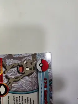 Geodude #74 Topps Chrome Pokemon TV Animation Edition VTG 2000 Holo Foil - Image 4