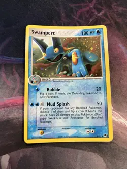 Pokemon POP Series 1 5/17 Swampert Holo Rare - Image 1