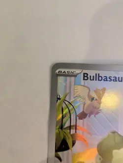 Pokemon Stellar Crown Bulbasaur 143/142 Illustration Rare IR NM Near Mint - Image 5