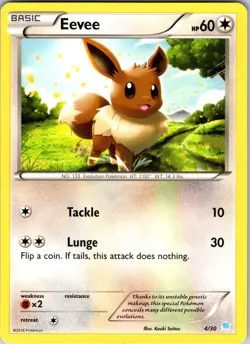 Eevee 63/98 XY - Ancient Origins Pokemon TCG NM Regular - Image 1