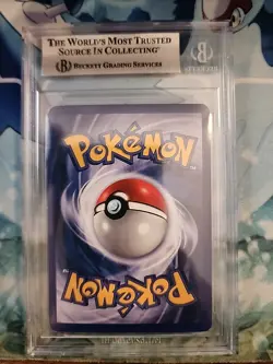 2000 Pokemon Brocks Rhydon First Edition Holo Rare BGS 4.5 VG-EX - Image 2
