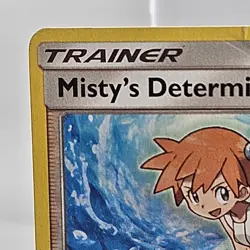 Pokemon Misty's Determination 62/68 Hidden Fates Reverse Holo NM - Image 3