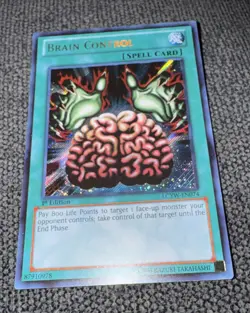 Yugioh Brain Control LCYW-EN074 1st Edition Secret Rare NM - Image 1