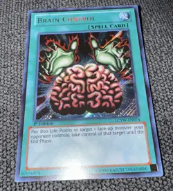 Yugioh Brain Control LCYW-EN074 1st Edition Secret Rare NM - Image 2