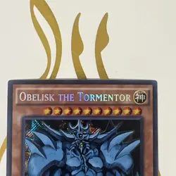 Yugioh Obelisk the Tormentor CT13-EN002 Secret Rare Limited Edition NM - Image 3