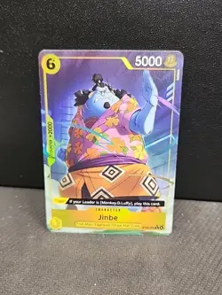 One Piece Jinbe ST29-005 Full Art Alternate Art AA - Image 1