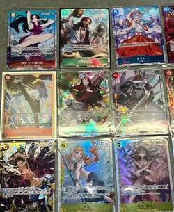One Piece TCG 27 Card Lot Japanese Alt Arts, SECs, SRs NM - Image 2