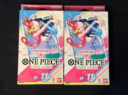 x2 One Piece CCG Uta ST-11 Starter Deck Sealed New BANDAI ENGLISH - Image 1